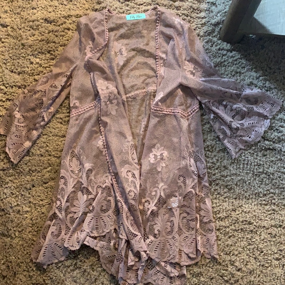 Lace cardigan